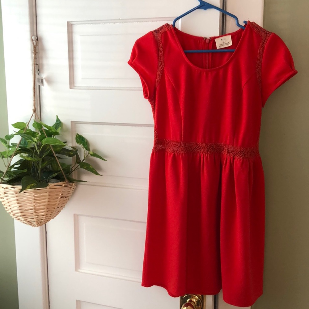 Urban Outfitters Pins and Needles Red Mini Dress